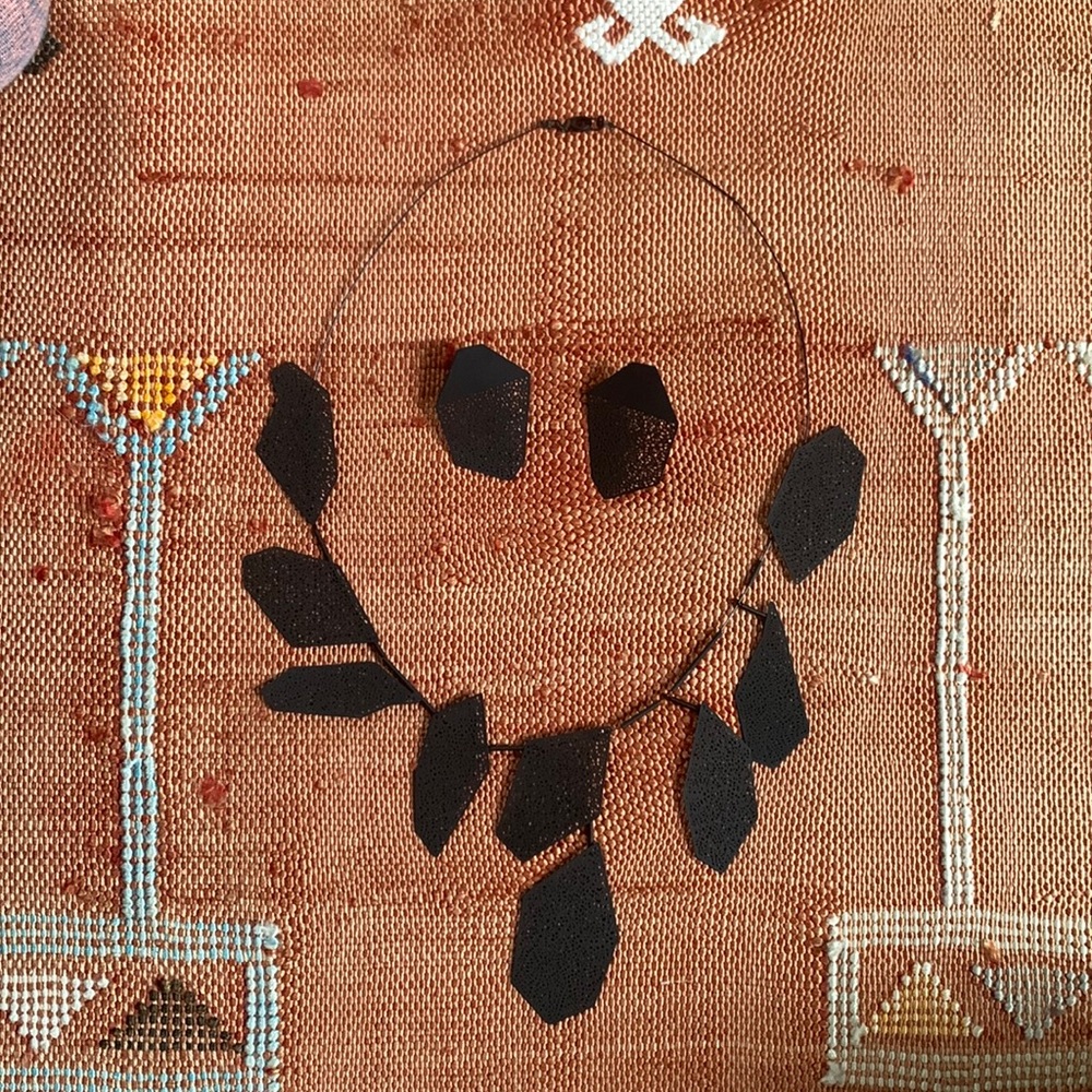 Modern Cos necklace and earrings set
